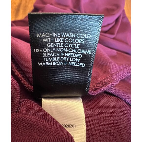 Torrid Cranberry Jersey Gown Ruched Off Shoulder Maxi Dress Plus Size 3 Evening - Picture 7 of 13